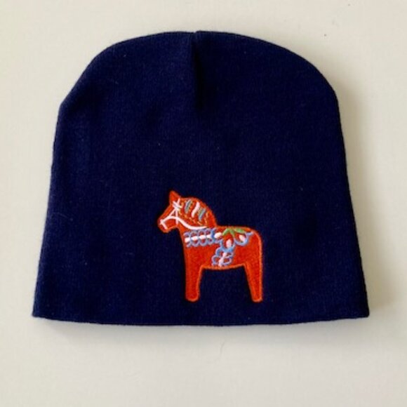 Dala Horse Beanie Hat - Picture 1 of 2